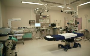 Theatre set up for giving birth