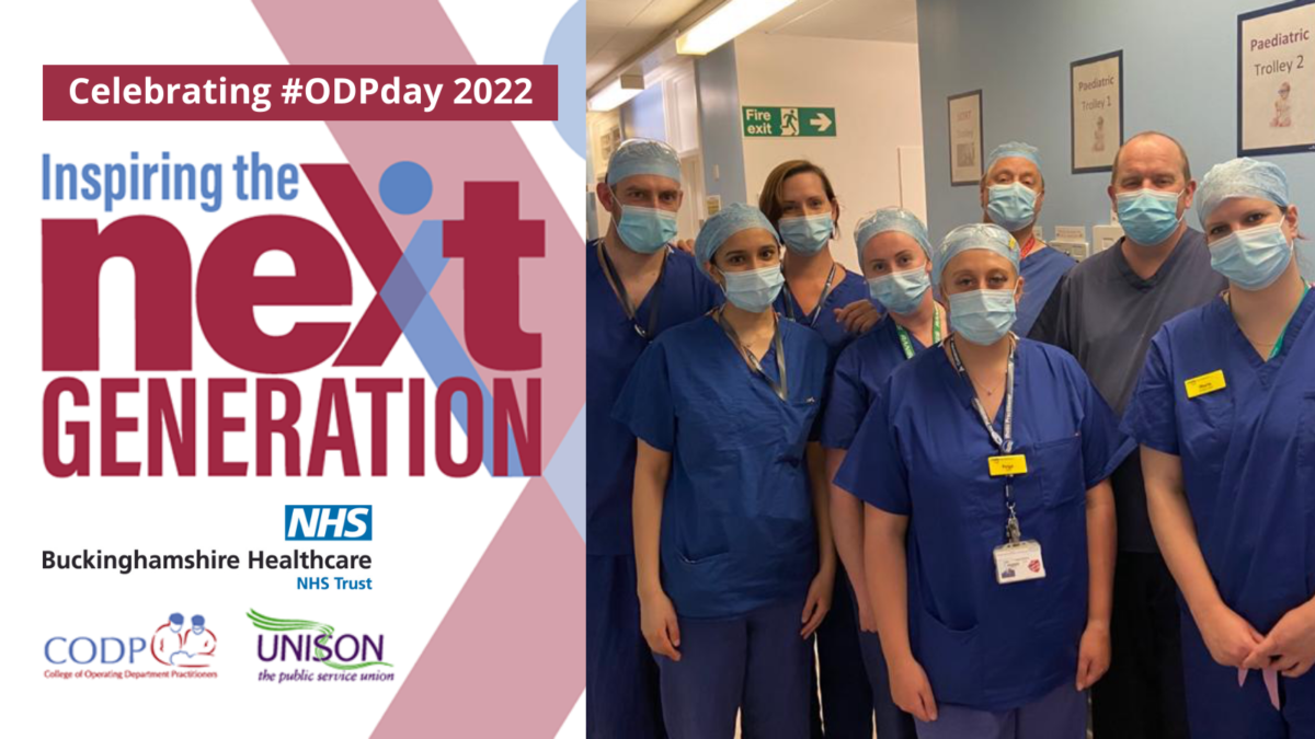 ‘Secret weapons’ of the operating theatre reveal hidden role on ODP Day