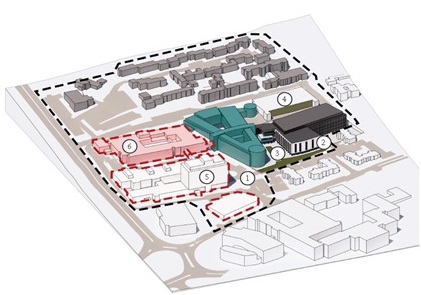 Wycombe Hospital development: phased plan pic 1