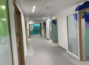 Children's ED corridor