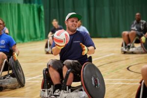 Josh_NSIC wheelchair basket ball