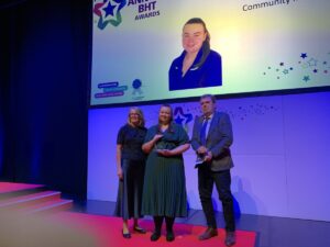 BHT Awards Award for Collaborate: Amy Jackson, Community Midwife