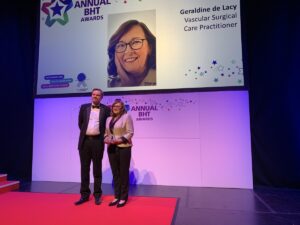 BHT Awards Lifetime Contribution Award: Geraldine de Lacy, Vascular Surgical Care Practitioner