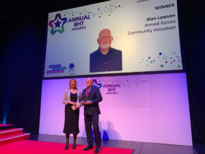 BHT Awards Volunteer of the Year Award: Alan Lawson, Armed Forces Community Volunteer