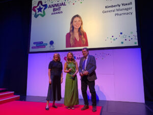 BHT Awards_Award for Aspire: Kimberly Yoxall, General Manager, Pharmacy: